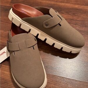 Women’s Brown Slip-On Shoes